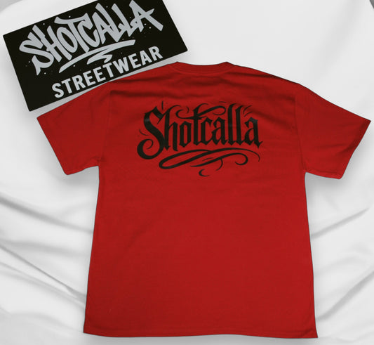 Shotcalla Signature Red T-Shirt